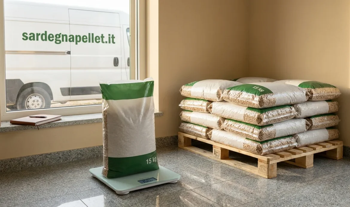 Quanto consuma davvero una stufa a pellet: come misurarlo in una settimana