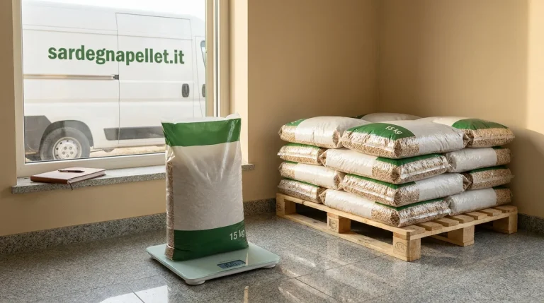 Quanto consuma davvero una stufa a pellet: come misurarlo in una settimana